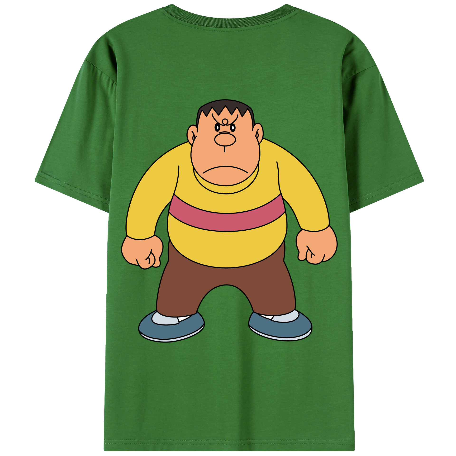 （画像用） ドラえもん 剛田武 Doraemon Gouta Takeshi レディース半袖Tシャツ(バックプリント)
